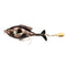 9.5cm/16.9g Propeller Rotary Tractor Bait Path Sub Bait Floating Water Rock Small Fat Water System Wave Climbing Fish bait