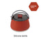 New Camping Portable Silicone Folding Kettle Outdoor Compressible Folding Pot Travel Silicone Kettle