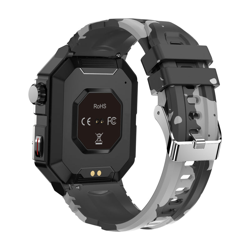 GW55 HD Bluetooth voice call smart watch with NFC multi sport mode sleep monitoring