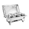 3 * 3L Chafing Dish Set Full Size Stainless Steel Silver Catering Warmer Set For Buffet Catering