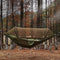 Automatic Quick Opening Mosquito Net Hammock Outdoor Camping Pole Mosquito Net Hammock Anti Roll Nylon Hammock