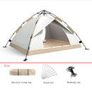 Outdoor Automatic Quick Open Tents Two Door Beach Camping Tent Breathable Rainproof And Sunscreen