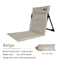 Outdoor camping backrest cushion chair portable folding chair tent leisure chair balcony park lawn picnic chair