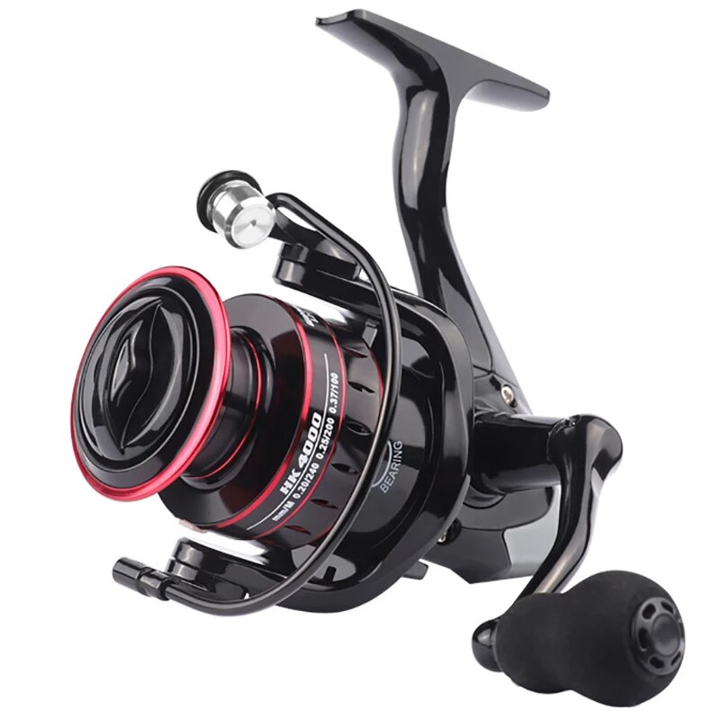 New Fishing Reels 1000-7000 Metal Spool 8kg Drag Power 5.2:1 Gear Ratio Spinning Reel Carp Fishing Reels For Saltwater Sea