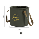 Hot sale Tarpaulin Cloth Foldable Bucket Collapsible Water Container Men Travelling Camping Fishing Bag