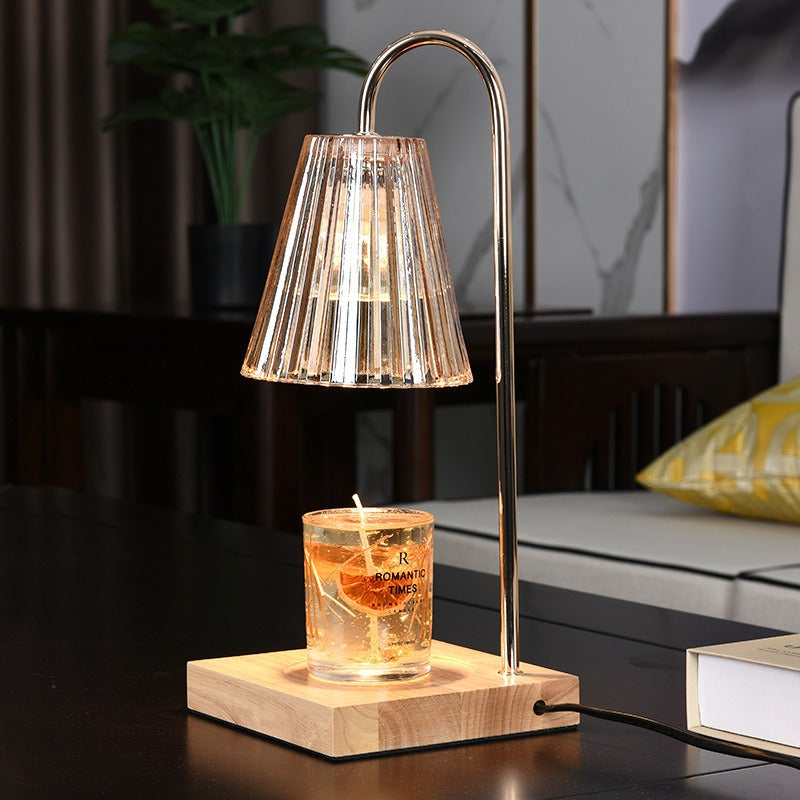 New adjustable timed wax melting lamp with dual purpose lighting function, simple and smokeless  aromatherapy  Candle Warmer Lamp