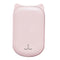 Cute USB Rechargeable Hand Warmer and 3600Ma Power Bank 5V Mini Portable Travel Handy Long-Life Pocket Hand Warmer