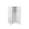 Armoire with 2 Doors with Handle for bedroom White