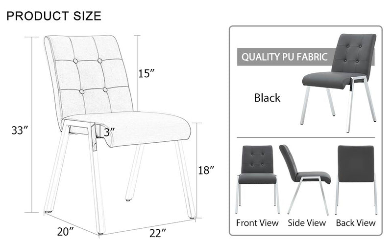 Table and chair set rectangular dining table equipped with 0.4 "tempered glass tableto (1 table and 4 chairs)