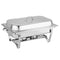 3 * 3L Chafing Dish Set Full Size Stainless Steel Silver Catering Warmer Set For Buffet Catering