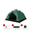 Outdoor Automatic Quick Open Tents Two Door Beach Camping Tent Breathable Rainproof And Sunscreen