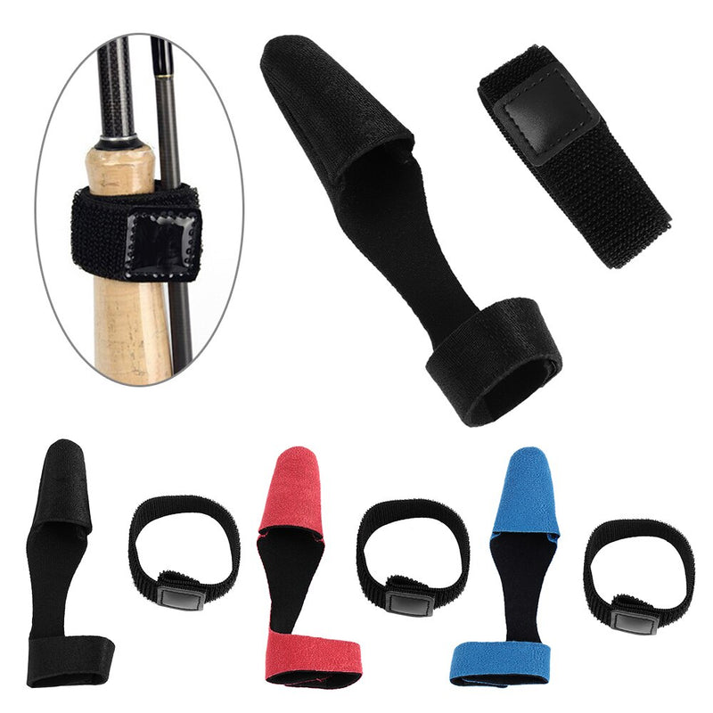 1Set Reusable Fishing Rod Tip Covers And Rod Tie Truss Cane Sleeves Pole Strap Fastener Glove Protector Case Outdoor Accessories