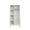 Armoire with 2 Doors with Handle for bedroom White