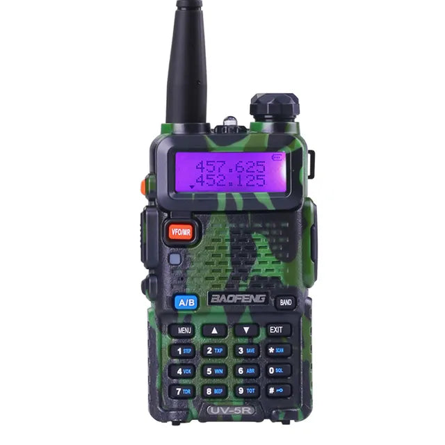 BaoFeng UV-5R Walkie Talkie Professional CB Radio Baofeng UV5R Transceiver 128CH 5W VHF&UHF Handheld UV 5R For Hunting Radio