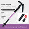 Outdoor telescopic climbing stick aluminum alloy crutches portable walking stick portable climbing equipment