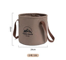 Hot sale Tarpaulin Cloth Foldable Bucket Collapsible Water Container Men Travelling Camping Fishing Bag