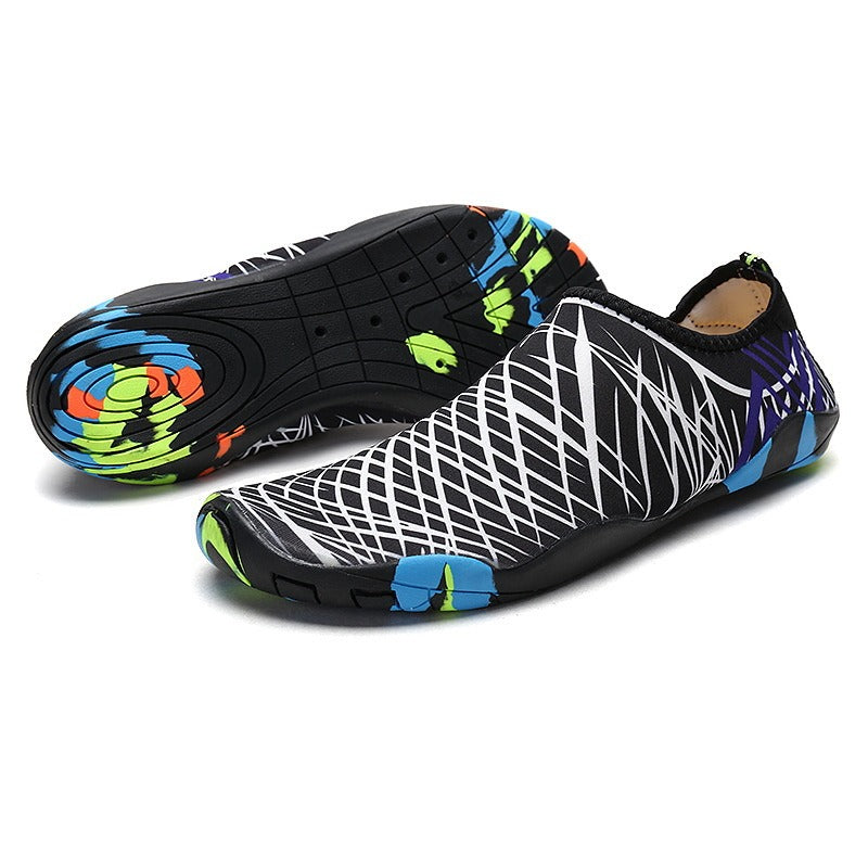 Outdoor men's and women's snorkeling beach wading swimming shoes