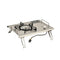 Camping Gas Stove Foldable IGT Gas Stove 4000W Stainless Steel Camping Table Stove Portable Outdoor Picnic Desktop Furnace