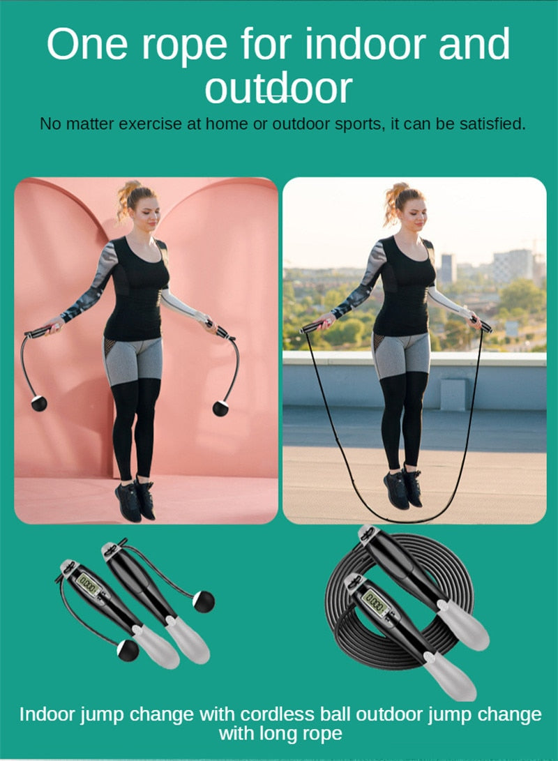 Cordless Electronic Wireless Skipping Rope