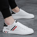 Flat Comfortable Unisex White Sneakers