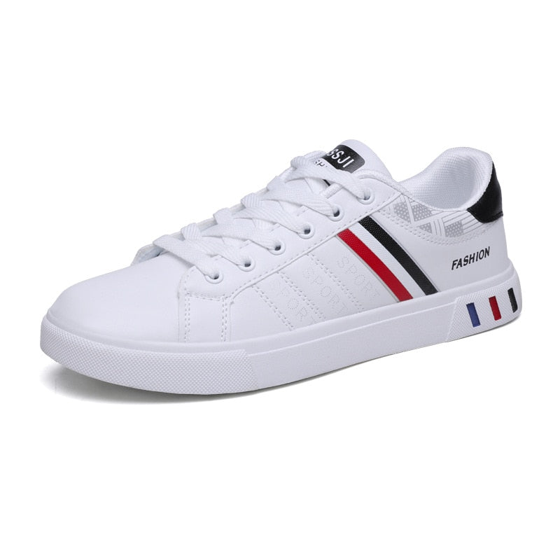 Flat Comfortable Unisex White Sneakers