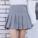 Women High Waist Pleated Skirt