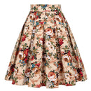 Retro Vintage Women Midi Skirts