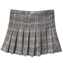 Women High Waist Pleated Skirt