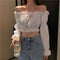 Women Top Sexy Blouse Off Shoulder Partywear