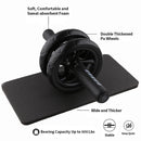 No Noise Abdominal Wheel Ab Roller With Mat