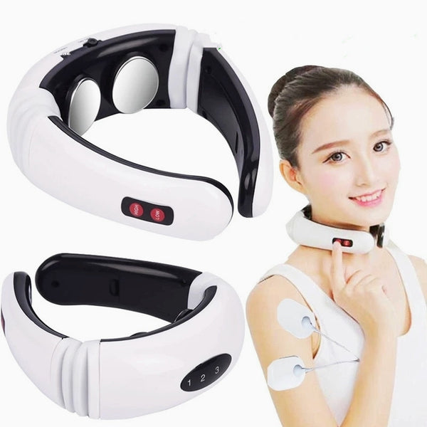 Electric Neck Massager And Pulse Back 6 Modes