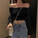 Women Top Sexy Blouse Off Shoulder Partywear