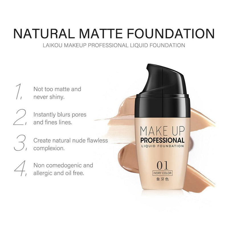 LAIKOU Professional Makeup Base Foundation Face Primer Gel Cosmetic Foundation Waterproof Lasting Oil Control Makeup Primer