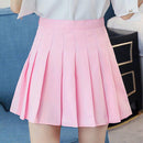 Women High Waist Pleated Skirt