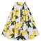 Retro Vintage Women Midi Skirts