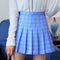 Women High Waist Pleated Skirt