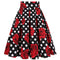 Retro Vintage Women Midi Skirts