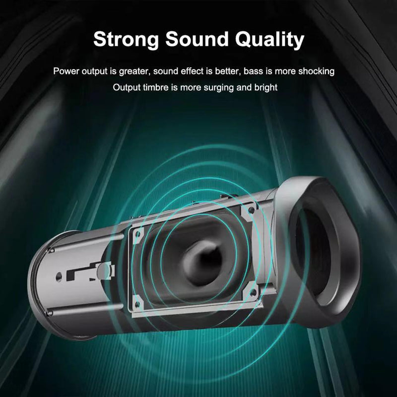 Portable Waterproof Wireless BT Bass Stereo Speaker