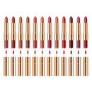 Dual Head 12 Colors Lips Gloss