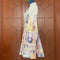 Vintage Printed Women Flowers Dress