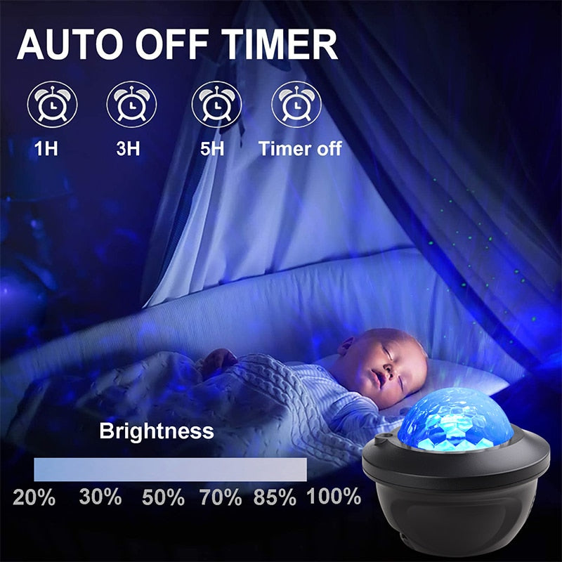 LED Star Galaxy Starry Sky Night Projector