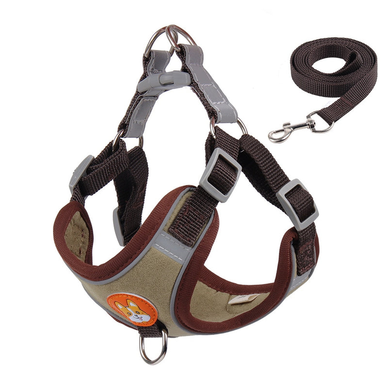 Adjustable Pet Harness and Leash