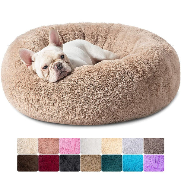 Super Soft Pet Plush Full Size Washable Bed