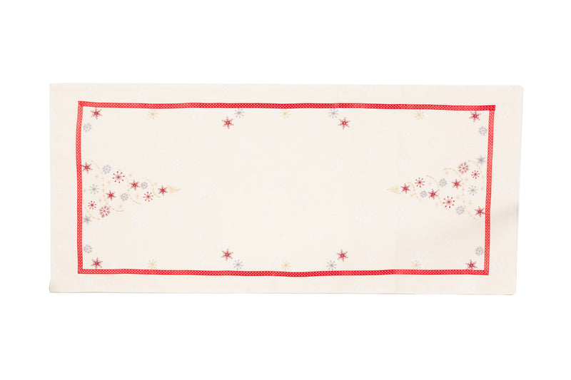 XD18908 Festive Christmas Tree Table Runner