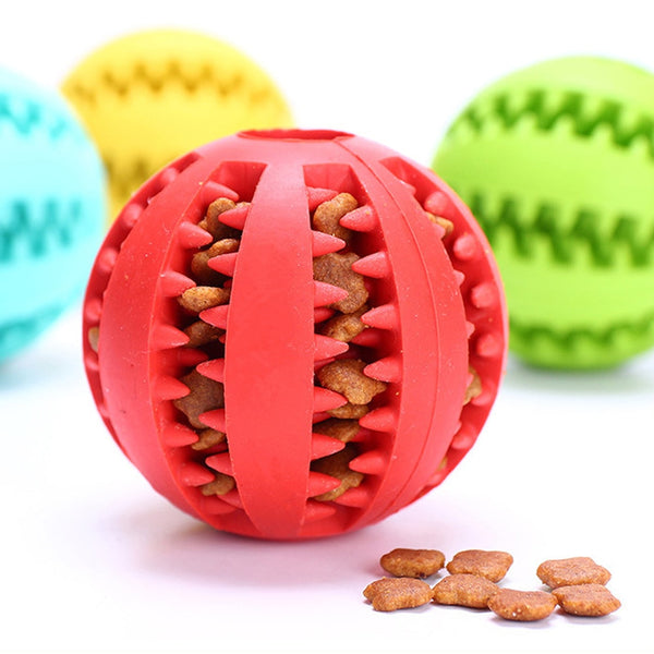 Interactive Rubber Balls For Pet Play Toy