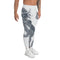 Dragon Leggings for Men White and Gray