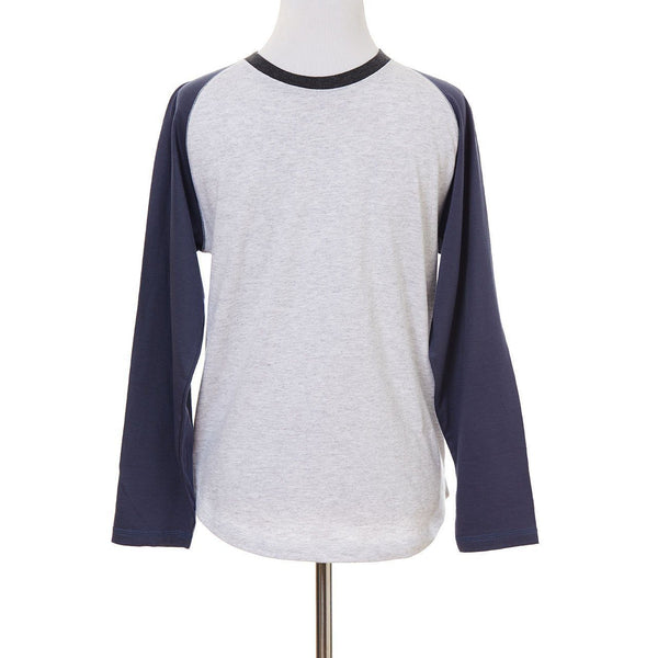 Jaylen Raglan Long Sleeve Tee Small Boys